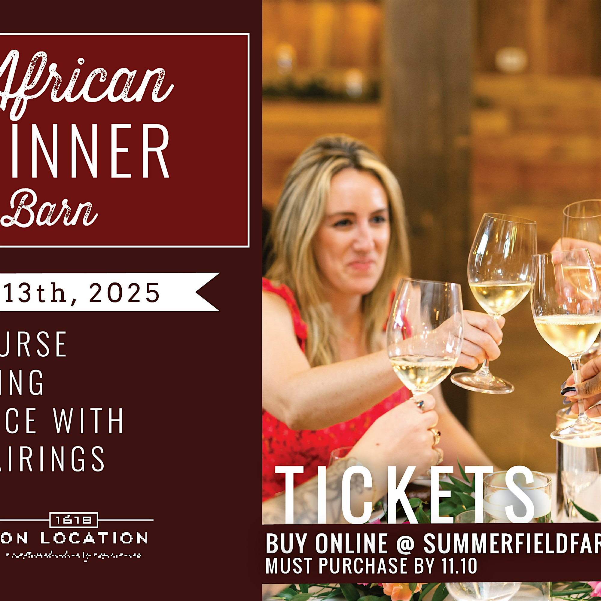 South African Wine Dinner